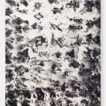 Nasreddine Bennacer. Algerian Artist. Contemporary African Art in Paris. AFIKARIS. Gouache on paper. Black and White. Hybridity of techniques. Quest for identity.