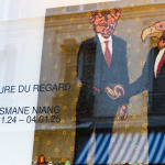 Exhibition view of L'heure du regard. Ousmane Niang solo exhibition at AFIKARIS gallery. Contemporary African art Paris