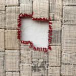 Ange Dakouo. Malian Artist. Contemporary African Art in Paris. AFIKARIS. Wall tapestries. Traditional artisanal techniques. Contemporary conceptual frameworks. Malian culture. Hybridity of techniques. Resilience. Global inequalities. Textile Artworks. Craftsmanship.