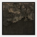 Mouhcine Rahaoui painting. Moroccan Artist. Contemporary African art in Paris. AFIKARIS PARIS. Mixed media (charcoal, wax, glue, plastic, wax, resin) on canvas. Installations. Ready-made