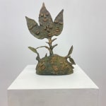 Hervé Yamguen sculpture. Bronze. Historical Cameroonian artist. Abstract figurative. AFIKARIS Gallery. Contemporary African Art in Paris. Cercle Kapsiki. Art genève 2024
