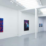 View of Inverted Blackness at AFIKARIS Gallery Paris. Studio Vanssay