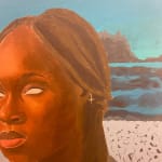 Boluwatife Oyediran. Painter. Contemporary African art. Contemporary figurative painting. Black identity. Black figures portraits. Nigerian artist. Inverted Blackness. Historical Painting Revisited.