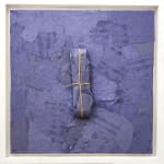 Mouhcine Rahaoui painting. Moroccan Artist. Contemporary African art in Paris. AFIKARIS PARIS. Mixed media (charcoal, wax, glue, plastic, wax, resin) on canvas. Installations. Ready-made. 1-54 London. Art genève 2024