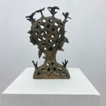 Hervé Yamguen, Visage arbre, 2023