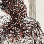 Salifou Lindou, Femme assise, 2024