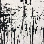 Mouhcine Rahaoui painting. Moroccan Artist. Contemporary African art in Paris. AFIKARIS PARIS. Mixed media (charcoal, wax, glue, plastic, wax, resin) on canvas. Installations. Ready-made.