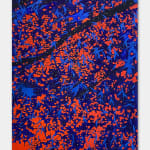 Boluwatife Oyediran. Painter. Contemporary African art. Contemporary figurative painting. Nigerian artist. Negative process. Oil and Acrylic on canvas. Abstract Landscape.