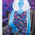 Boluwatife Oyediran. Painter. Contemporary African art. Contemporary figurative painting. Black identity. Black figures portraits. Nigerian artist. Inverted Blackness.