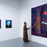 Higher Goals (After Hammons) by Boluwatife Oyediran on view at AFIKARIS Gallery Paris