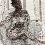 Salifou Lindou, Femme assise, 2024