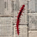 Ange Dakouo. Malian Artist. Contemporary African Art in Paris. AFIKARIS. Wall tapestries. Traditional artisanal techniques. Contemporary conceptual frameworks. Malian culture. Hybridity of techniques. Resilience. Global inequalities. Textile Artworks. Craftsmanship.