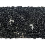 Eva Obodo Crosses too many to carry Charcoal copper aluminium wire scraps Nigerian artist Afikaris galerie