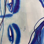 Omar Mahfoudi, Blue sunset, 2023