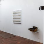 View of Mouhcine Rahaoui's solo exhibition "À l'horizon, une obscure clarté". AFIKARIS Gallery Paris