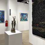 1-54 New York Chelsea. AFIKARIS Gallery featuring Eva Obodo and Hervé Yamguen