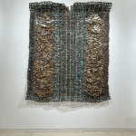 Ozioma Onuzulike, wall tapestry. Clay. 1-54 Marrakech. AFIKARIS