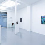 View of Inhabiting the World featuring works by Hervé Yamguen and Nana Yaw Oduro. AFIKARIS Gallery Paris