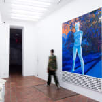 Installation view of the work The Transfirguration by Boluwatife Oyediran at AFIKARIS Gallery Paris. Studio Vanssay
