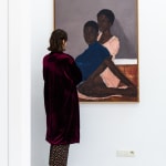 Exhibition view of Ukhurhe at AFIKLARIS Gallery. Matthew Eguavoen's solo show in Paris