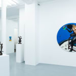 View of Inhabiting the World at AFIKARIS Gallery Paris. African contemporary art