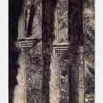 Nasreddine Bennacer. Algerian Artist. Contemporary African Art in Paris. AFIKARIS. Gouache on Japanese paper. Black and White. Between abstraction and figuration. Hybridity of techniques. Quest for identity. Art contemporain africain. Work balances abstraction and figuration, blending hybrid techniques in a quest for identity.