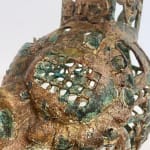Hervé Yamguen sculpture. Bronze. Historical Cameroonian artist. AFIKARIS Gallery. Contemporary African Art in Paris. Cercle Kapsiki.