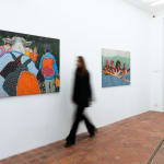 View of AFIKARIS Gallery. Ousmane Niang