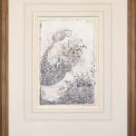 Annie French A Lady in historical dress gathering flowers