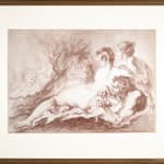 Gilles Demarteau Naiads and Triton (After Boucher)