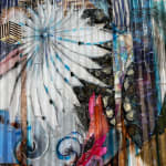 Madonna Phillips, Water Falling Diptych - SOLD, 2018