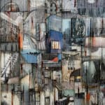 Madonna Phillips, Water Falling Diptych - SOLD, 2018
