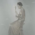 Tran Huy Hoan, Woman With Lotus, 2017