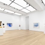 Ruby Sky Stiler, Artist with Blue Palette, 2024