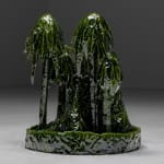 Daan Gielis, Three weeping palms, 2022