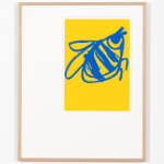 B.D. Graft, Blue with Bee, 2022