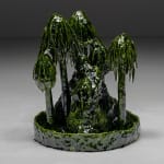 Daan Gielis, Three weeping palms, 2022
