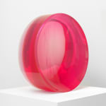 De Wain VALENTINE, Concave Circle Light Rose, 1968