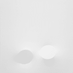 Turi SIMETI, Due ovali bianchi, 2015