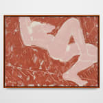 Stephen Pace, Reclining Pink Nude on Terra Cotta, 1978