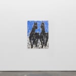 Stephen Pace, Pair, Black Horses, 01-7, 2001