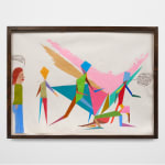 Chris Johanson, Untitled (Three People), 2007-2025