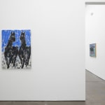 Stephen Pace, Pair, Black Horses, 01-7, 2001