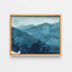 Jamal Gunn Becker, Untitled Blue Landscape #1 - Concerning the process of time, 2020