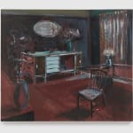 Merlin James, Interior With Dried Flowers, 1990