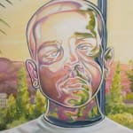 Troy Lamarr Chew II, Boutta work on this painting, 2024