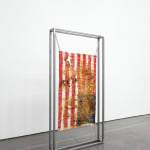 Kiyan Williams, Fried and Suspended Flag, 2022
