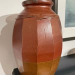 Richard Batterham, Cut Sided Stoneware Jar (small)