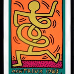 Keith Haring, Montreux Jazz Festival (Yellow), 1983