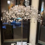 Estella Fransbergen, White Raku Torso w/Pearls & Crystals